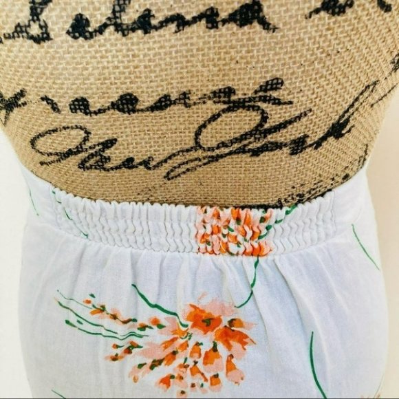 Urban Outfitters Selma Linen Ruffle Button Maxi Skirt Size XS - Picture 8 of 16